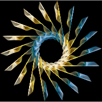 Colorful Nova Line Art