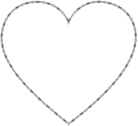 Barbed Wire Heart
