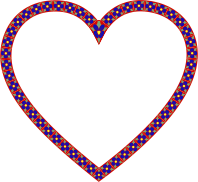 Floral Border Heart 2