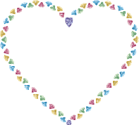 Gemstones Heart