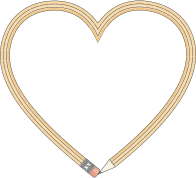 Pencil Heart