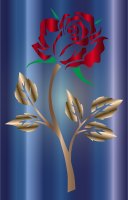 Colored Rose 4