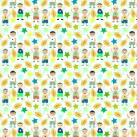 Kids Football Pattern