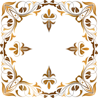 Floral Flourish Frame 3
