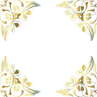 Floral Flourish Frame 7 Variation 3