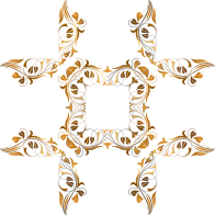 Floral Flourish Frame 9