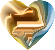 Colorful Refraction Heart 5