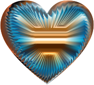 Colorful Refraction Heart 9