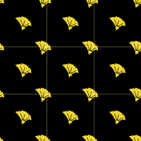 Ginkgo leaf-seamless pattern