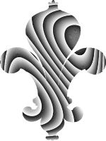 Fleurs de lys design 1