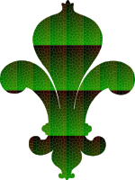 Fleurs de lys design 3