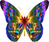Iridescent Monarch Butterfly 2
