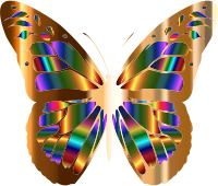 Iridescent Monarch Butterfly 7