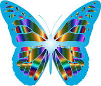 Iridescent Monarch Butterfly 8
