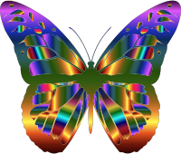 Iridescent Monarch Butterfly 13