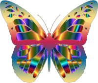 Iridescent Monarch Butterfly 15