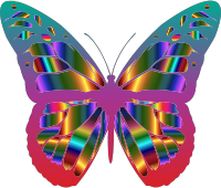 Iridescent Monarch Butterfly 25