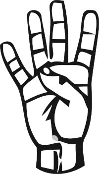 Deaf Alphabet 4