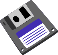 floppy diskette