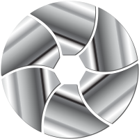 Metallic Shutter Icon Enhanced