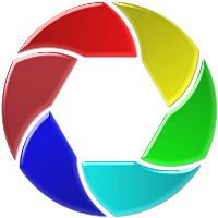 Colorful Shutter Icon Enhanced 2