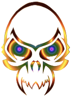 Colorful Skull 2