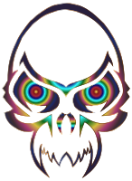 Colorful Skull 3 Variation 2