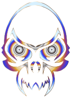 Colorful Skull 4