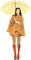 Woman With Umbrella
