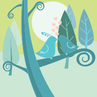 Love Birds Forest