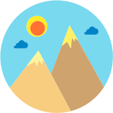 Flat Shaded Mountains