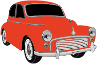 Classic Red Car