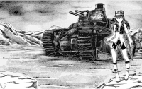 Anime Girl Soldier