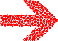 Red Circles Arrow