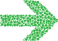 Green Circles Arrow