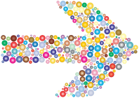 Colorful Circles Arrow 2