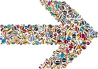 Psychedelic Circles Arrow 2
