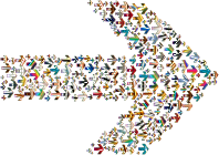 Psychedelic Arrows Fractal