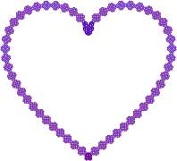 Blue Lattice Heart