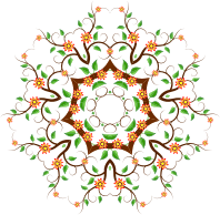 Floral Tree Design