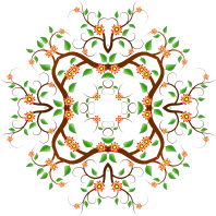 Floral Tree Design 5