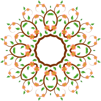 Floral Tree Design 7