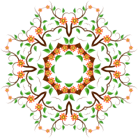 Floral Tree Design 9
