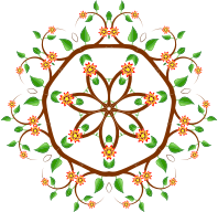 Floral Tree Design 10