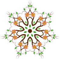 Floral Tree Design 11
