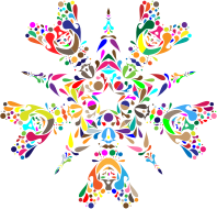 Colorful Floral Spatter 2