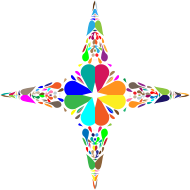 Colorful Floral Spatter 3