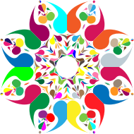 Colorful Floral Spatter 7