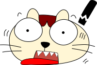 A Scared Cat