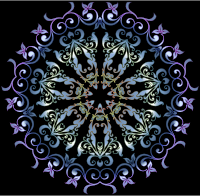 Colorful Floral Design 6